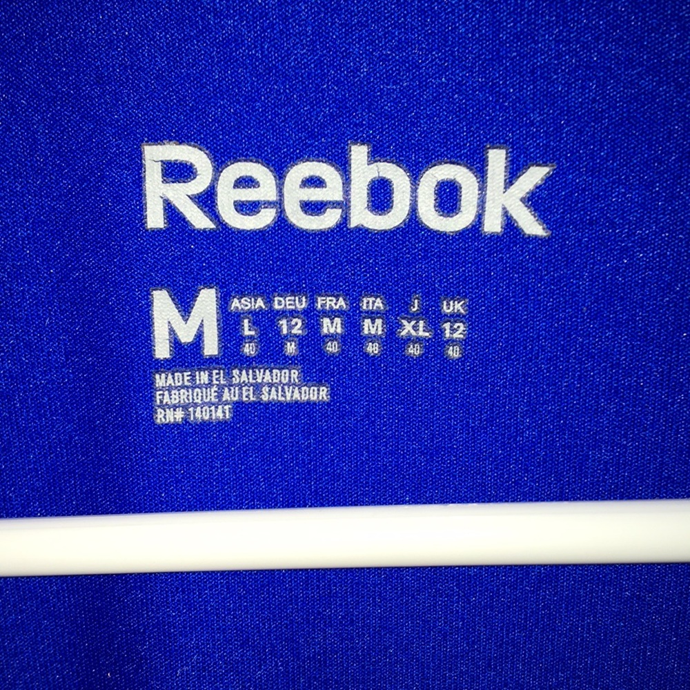 Blue Reebok shirt - Picture 2 of 2